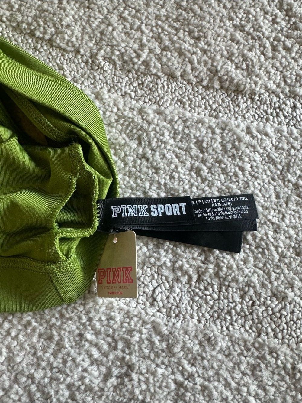 Victoria’s Secret Pink One Shoulder Sports Bra - Picture 5 of 5